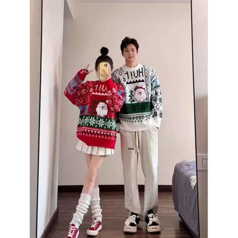 1506-1/MSM1581/P72套头保暖毛衣流行的加厚红色圣诞毛衣男女同款,男装针织衫/毛衣,星座1506-1