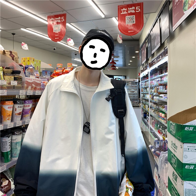 714-1-S612男港风春秋新款休闲情侣男夹克款精品2,男装夹克,星座1404-3