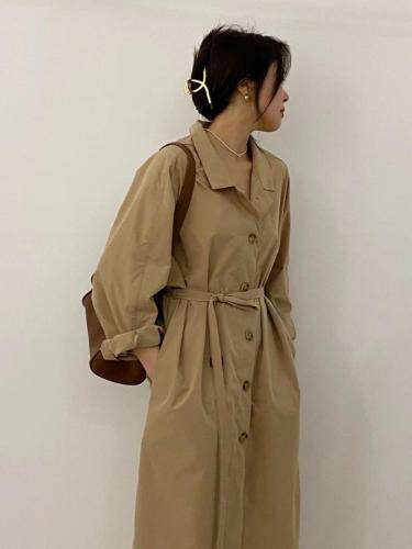 超爱的风衣裙气质，女装风衣，LUCY