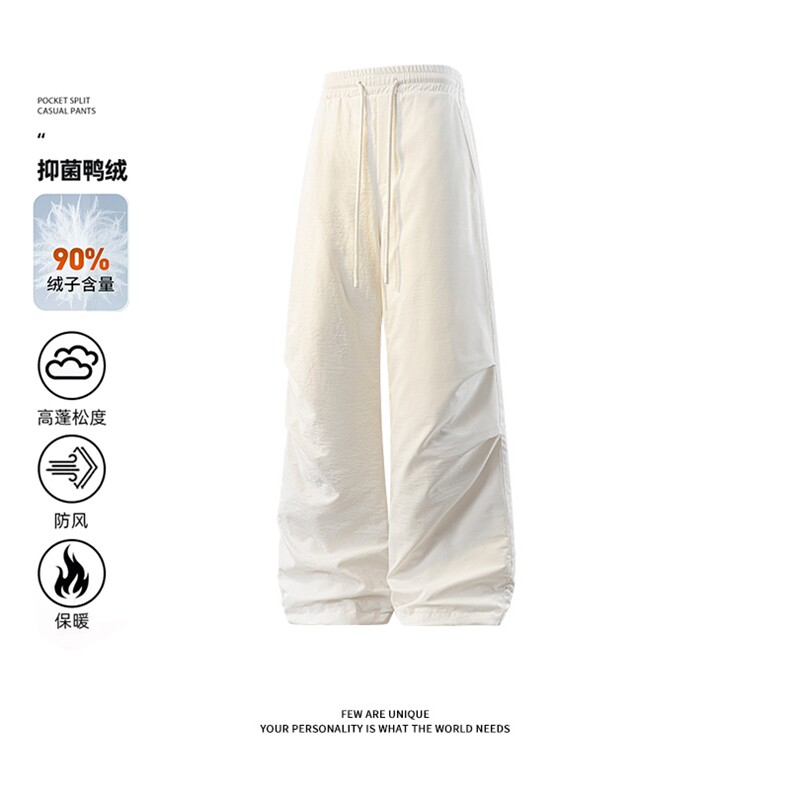 羽绒裤户外保暖滑雪裤冬季美式防寒加厚休闲裤5D2131-TP95188,男装棉裤,电商A102