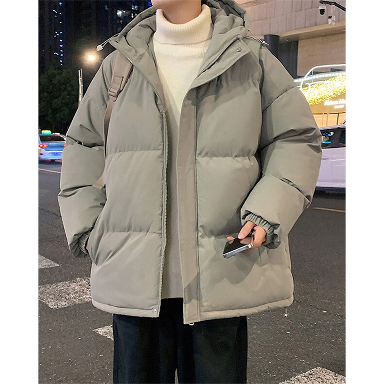 现货高品质美式高街冬季重磅三防加厚羽绒棉衣厚外套面包棉服,男装棉衣,电商A443