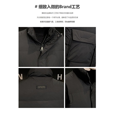 短款立领羽绒马夹男日系面包服保暖外套马甲M518-P120，男装背心/马甲，电商A239