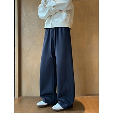 1506A/GY500/P40春秋新款垂感抗皱弯刀休闲裤1，男装休闲裤，星座1506A
