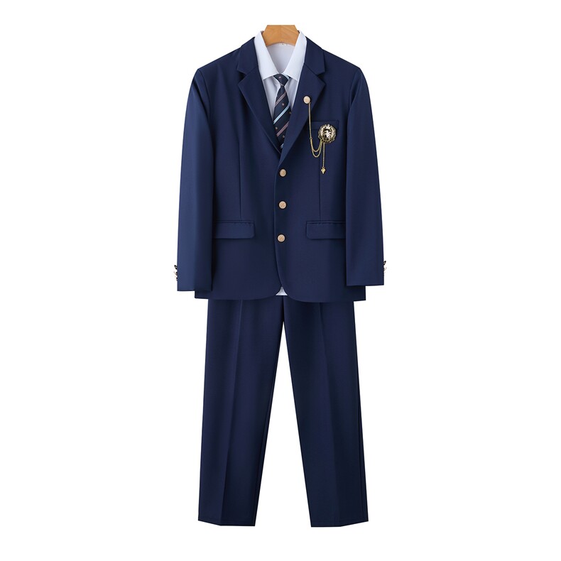 2025秋dk制服西装套装学院风痞帅西服外套班服TZ3073,男装西服套装,星座1108