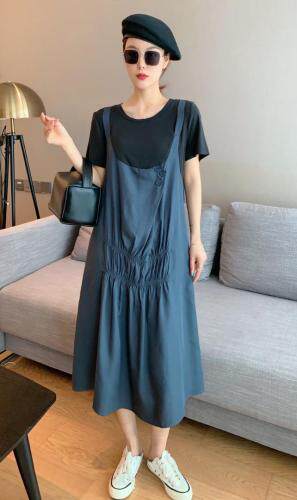 夏季铜氨丝连衣裙,女装连衣裙,陶子频道