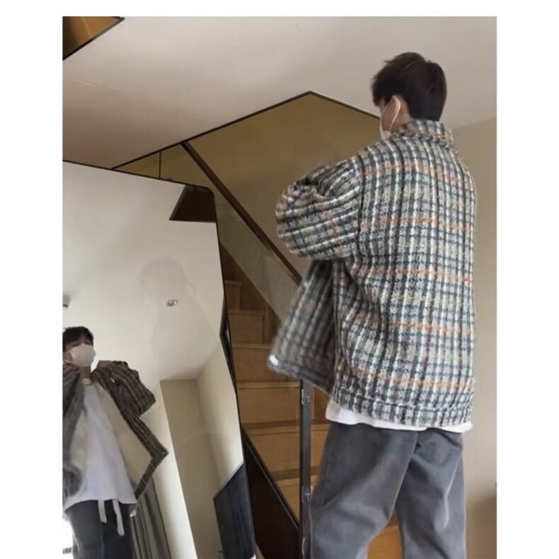 式复古重磅刺绣外套男女chic小香风夹克慵懒风上衣JF633-P80,男装夹克,星座1001-1