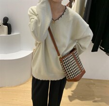 超强抗起球纱线定制毛衣，女装针织衫/毛衣，素妮