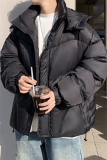 泡芙新款羽绒服90白鸭绒冬季轻便羽绒外套225-2-Y213-P255控318，男装羽绒服，星座225-2