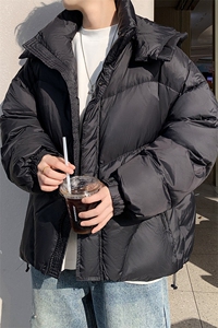 泡芙新款羽绒服90白鸭绒冬季轻便羽绒外套225-2-Y213-P255 控318图片