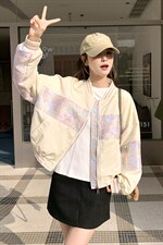 春现轻风刺绣印花小外套B190-501-P140-K198，女装短外套，2B190