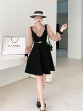 秋冬打底连衣裙，女装连衣裙，蕃米莉