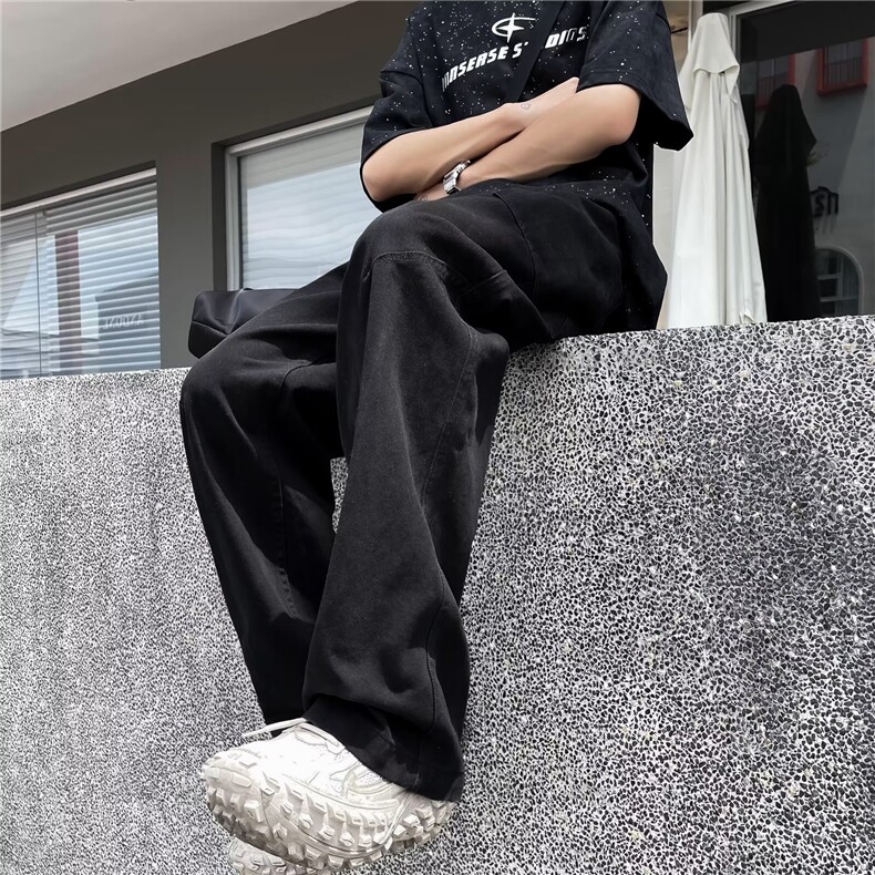 2024美式牛仔裤男款直筒长裤潮N817P50,男装牛仔裤,星座1116-2