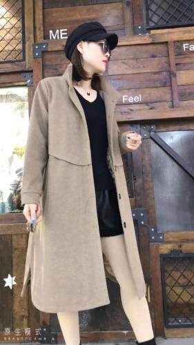 【现货】秋冬毛呢大衣外套，女装，蓝帕