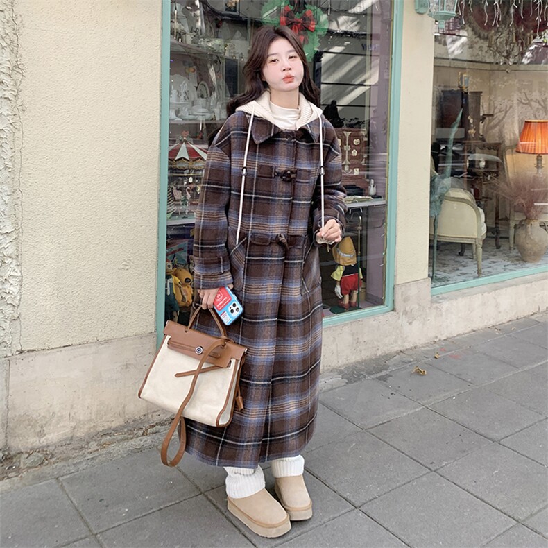 2025冬季新款长款呢大衣羽绒203-8836-P275-K358,女装羽绒服,帛锦泉