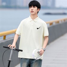 NP01男女休闲印花短袖夏季POLO衫学生团队服文艺TEE恤衫大码简约，男装T恤，星座115A(原星座507）