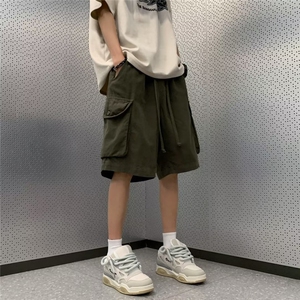 哈伦裤潮流时尚潮牌日系潮男休闲裤纯色青春流行夏季DH922-P35图片