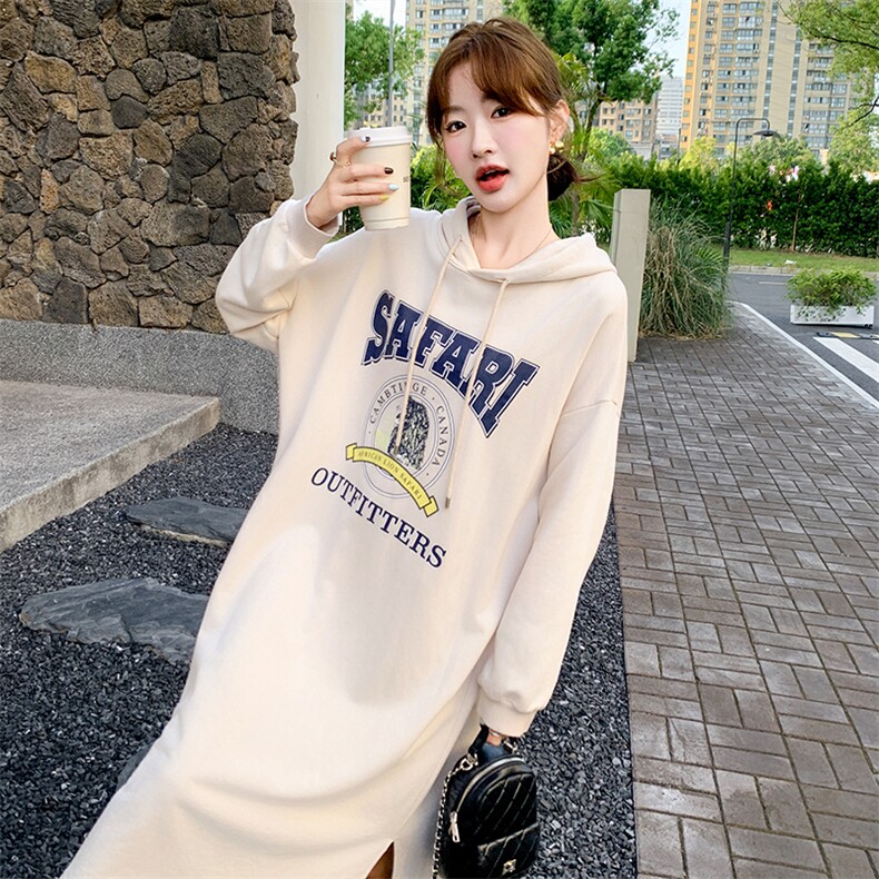 【档口有货】26年春装新款休闲宽松卫衣裙5501-P130K188,女装卫衣/绒衫,2D112