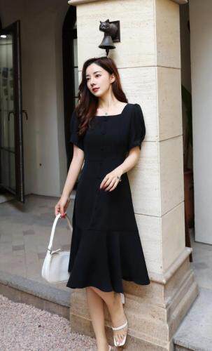 夏季新款醋酸缎麻面料，女装，楚楚媚衣