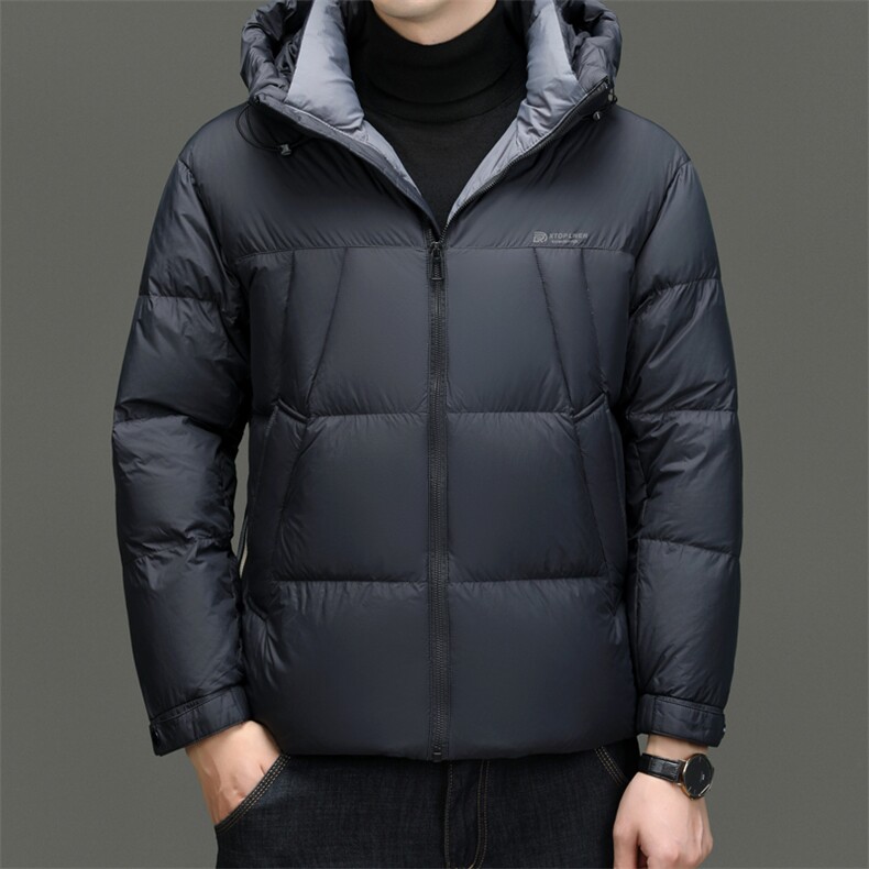 CSYR93991钱塘2020-2简约休闲厚款百搭冬季中年男士羽绒服P220,男装羽绒服,钱塘207-2