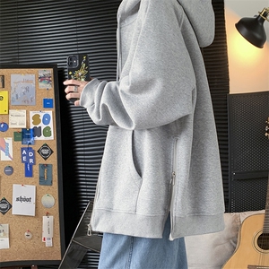 23年秋季新款420克重磅抖音品质开衫卫衣侧开拉链KS2388-P75控108图片