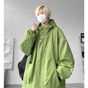 8XL-M冲锋衣外套男加棉加厚夹克秋冬户外登山服JK1313薄P90控110,男明星夏日街头穿搭图片