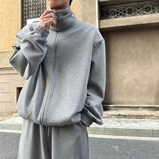 高质量华棉加绒加厚卫衣设计休闲外套男潮牌WY8892，女装短外套，星座516A