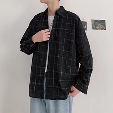 长袖衬衫春款男港风潮流CS16P33，男装衬衫，星座1116-2