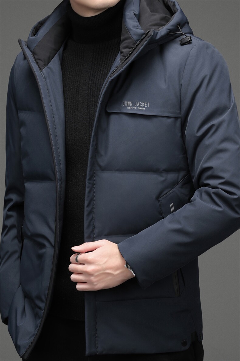 中年男士白鸭绒羽绒服男冬季休闲爸爸冬装外套MNSA6359Y-P245,男装羽绒服,电商B212（原钱塘6029）