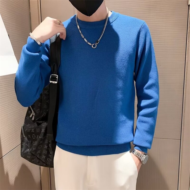 毛衣男港味2023秋季复古日系毛衣S527P45,男装针织衫/毛衣,星座1116-2