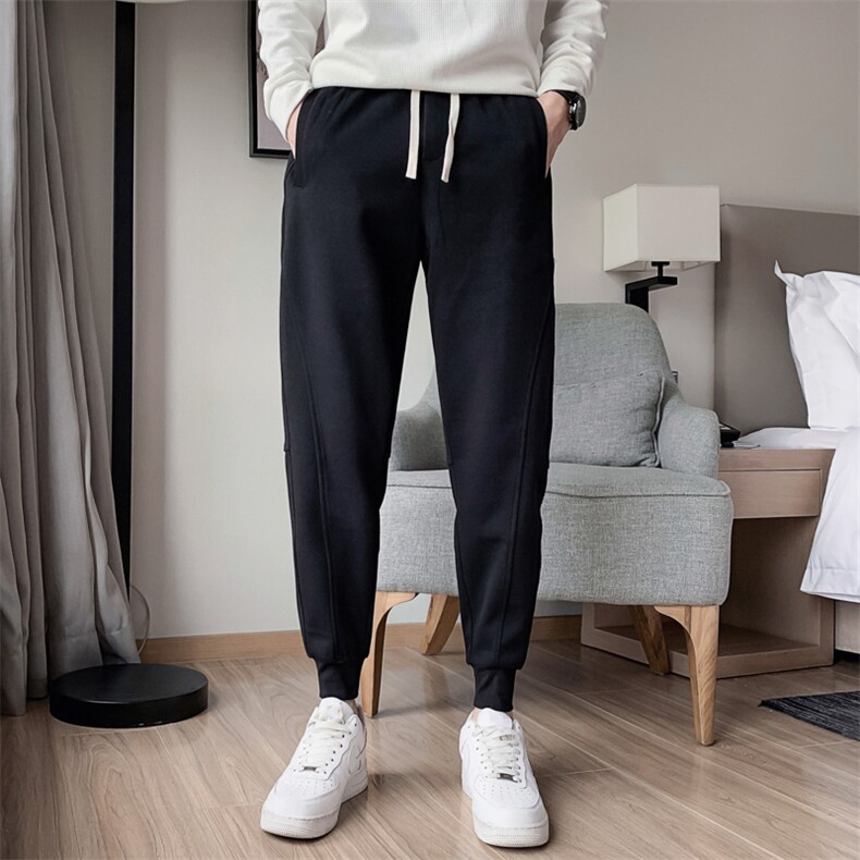 K500P5878加绒P68卖价元高品质休闲卫裤男秋季,男装休闲裤,电商B340