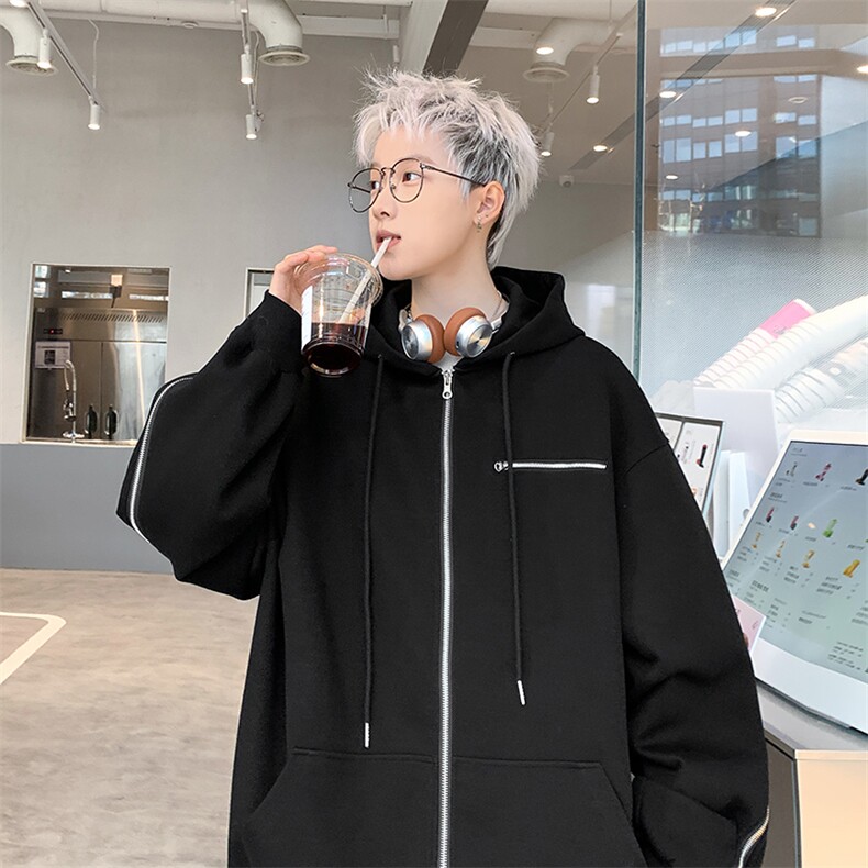 B225-仔仔图-A6455--P70--X88--拉链开衫卫衣--聚酯纤维图片