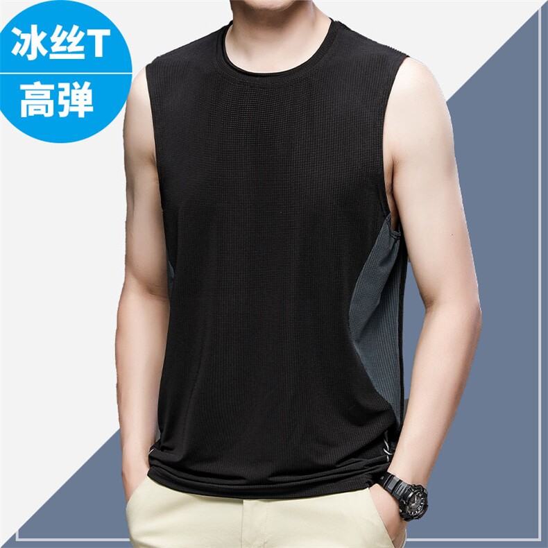 BH6121钱塘2020-2夏季直播男士休闲运动精品真冰丝T恤P43图片