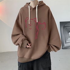 8XL连帽卫衣男大码胖子帽衫大号运动服WY2378-P35，男装卫衣，电商A040