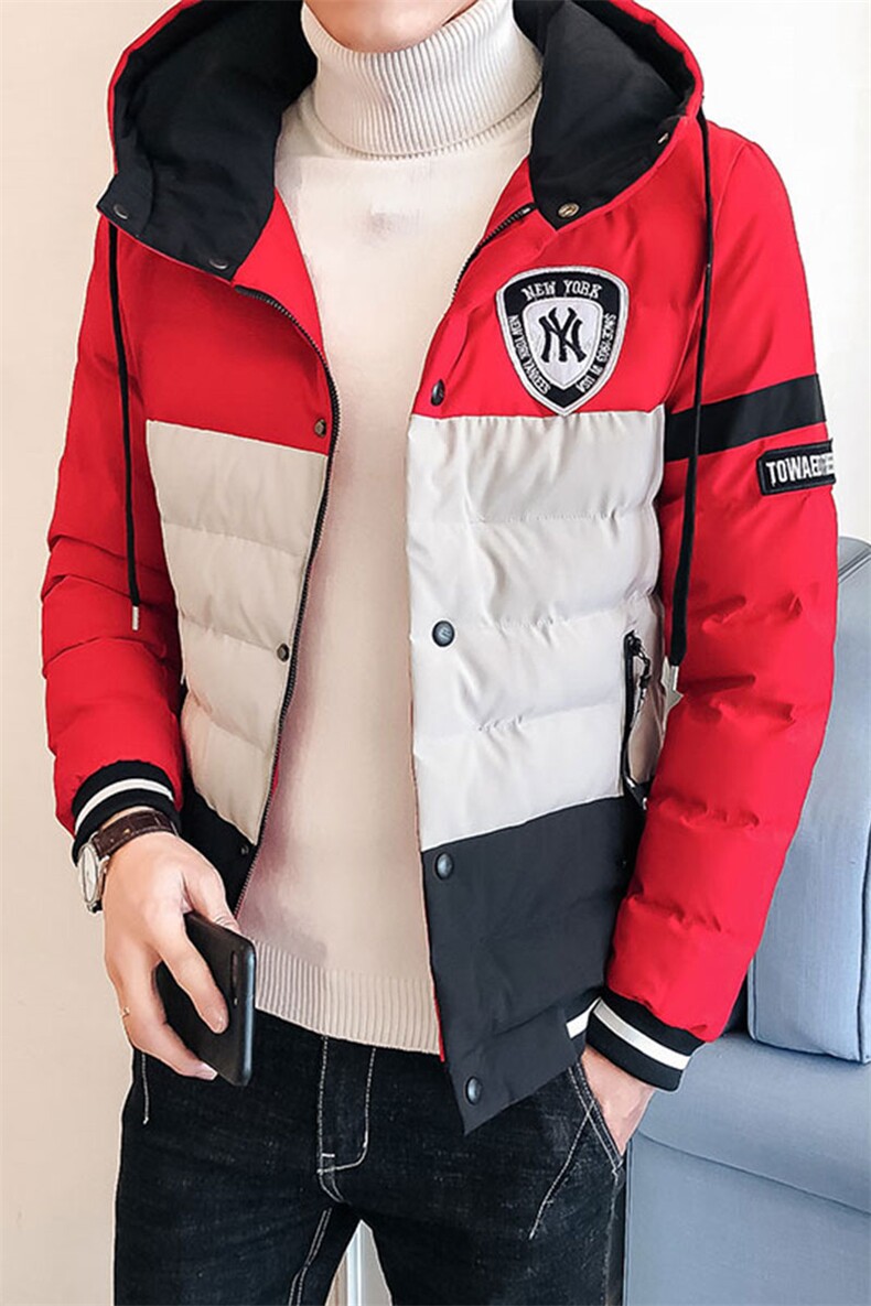 A313-MY87-P1452020冬装加厚棉衣男店主风棉袄连帽棉服男,男装棉衣,电商A313