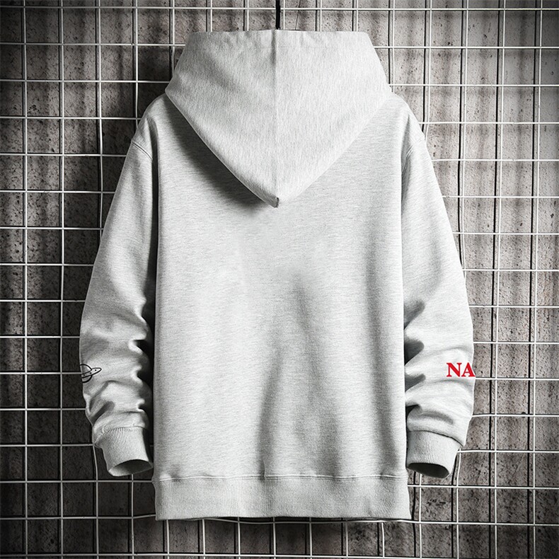 KS21243-P38连帽开衫卫衣男运动外套大码班服网格,男装卫衣,电商A040A