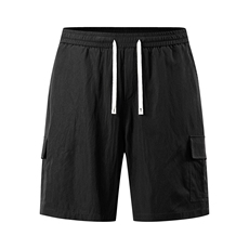 夏季冰丝凉感工装短裤休闲直筒百搭五分裤潮男士青年下装K501-P23，男装牛仔裤，星座1403A