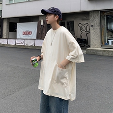 2025夏新款男士宽松短袖t恤T234P35，男装T恤，星座1108