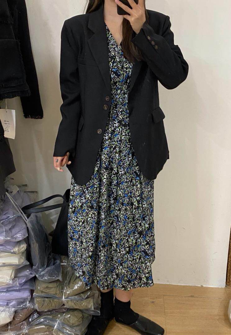 春季补单花色连衣裙，女装连衣裙，唇蔻