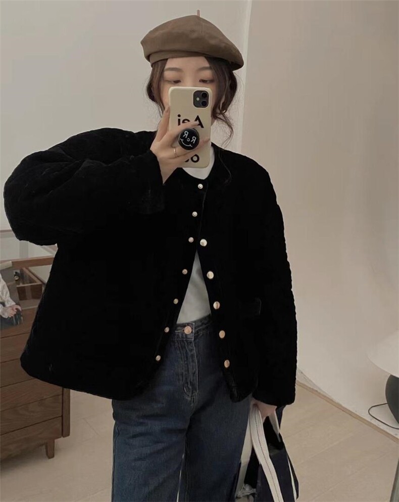 现货，冬季丝绒加外套，其它，淳沐