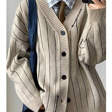 秋冬季纯色V领开衫男休闲大码外套针织衫ins潮流外搭毛衣MY3265，男装针织衫/毛衣，星座516A