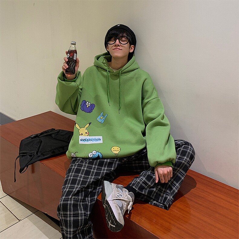 A040-WY2079-P40连帽卫衣男加肥加大码胖子棒球服外套,男装卫衣,电商A040