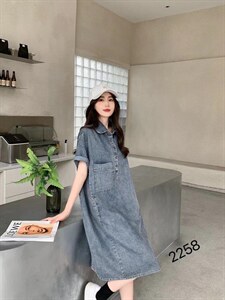 薄料牛仔休闲裙图片