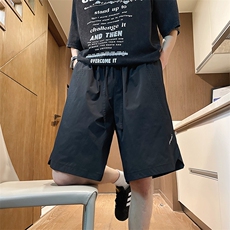 A316-1-K1235P48控68夏季2025新款泡泡皱宽松薄款短裤透气运动裤，男装牛仔裤，星座906（原电商a316-1）