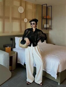 【现货】欧货盘扣仿晒服图片