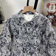 春秋新款小众破坏风流苏花卉牛仔外套重工刺绣宽松夹克3731/P79，男装夹克，星座506B