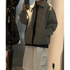 男士夹克外套工装宽松潮流日系美式上衣休闲春秋装款MG51，男装夹克，星座1116A（原606A-3）