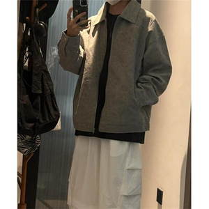 男士夹克外套工装宽松潮流日系美式上衣休闲春秋装款 MG51图片