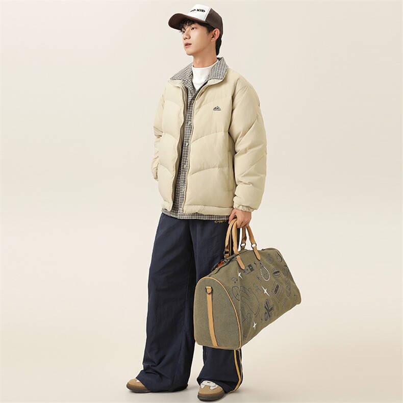 2025冬季新款男日系潮牌立领白鸭绒羽绒服加厚外套棉衣YR30-F255,男装羽绒服,电商A101（原外27）