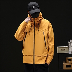 山系户外登山2025秋季新款立体连帽冲锋衣夹克外套男士Q5575-P65，男装夹克，星座610（原A335）