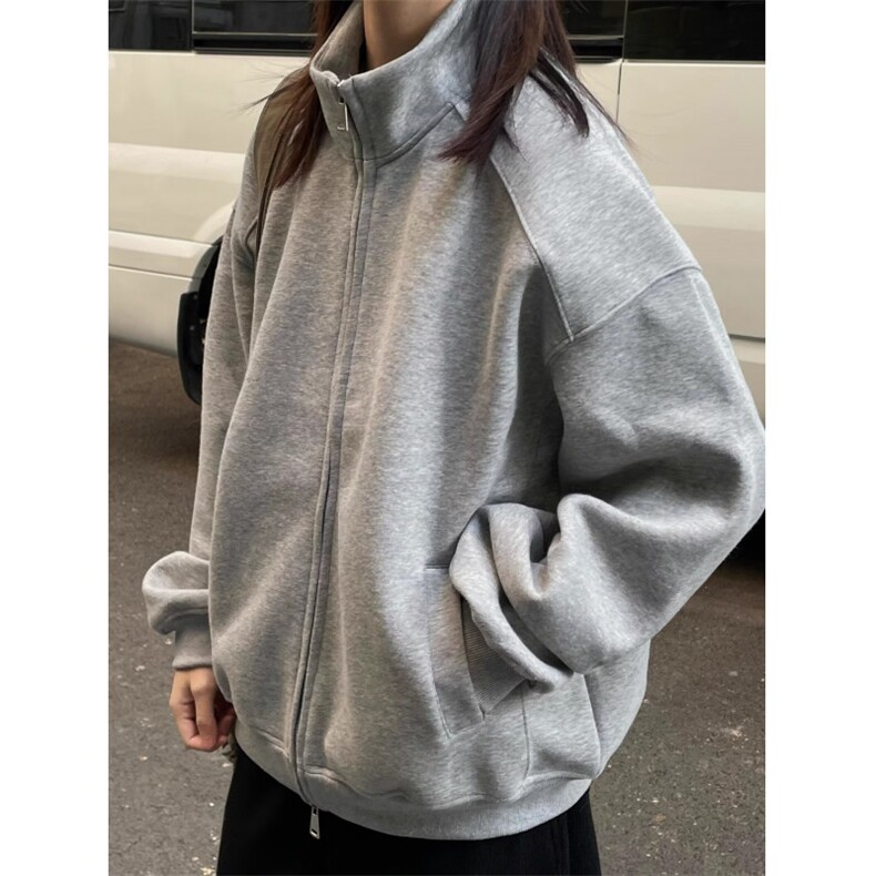 卫衣男连帽春秋季ins港风宽松潮牌字百搭外套WY051-P65图片